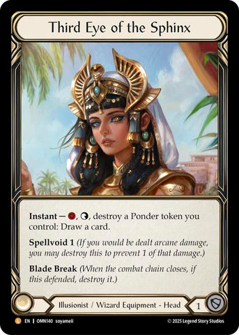 Third Eye of the Sphinx [OMN140] (Omens of the Third Age)  Rainbow Foil