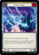 Enion Surge (Yellow) [OMN113] (Omens of the Third Age)  Rainbow Foil