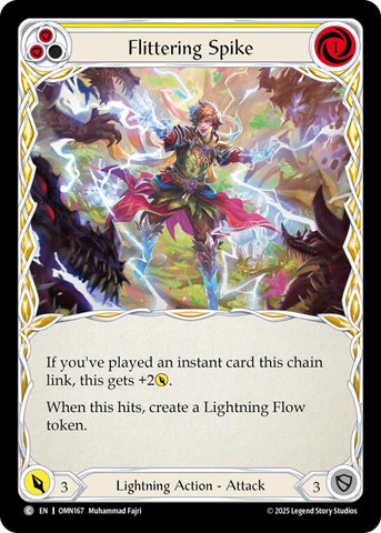 Flittering Spike (Yellow) [OMN167] (Omens of the Third Age)