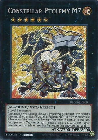 Constellar Ptolemy M7 [BLGG-EN009] Secret Rare