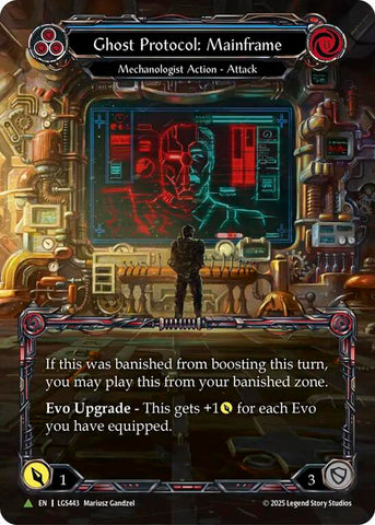 Ghost Protocol: Mainframe (Marvel) [LGS443] (Promo)  Cold Foil