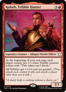 Koloth, Tribble Hunter (Surge Foil) [Star Trek Commander]