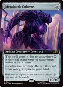 Metalwork Colossus (Extended Art) [Marvel Super Heroes Commander]