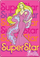 Barbie Superstar Metal Sign