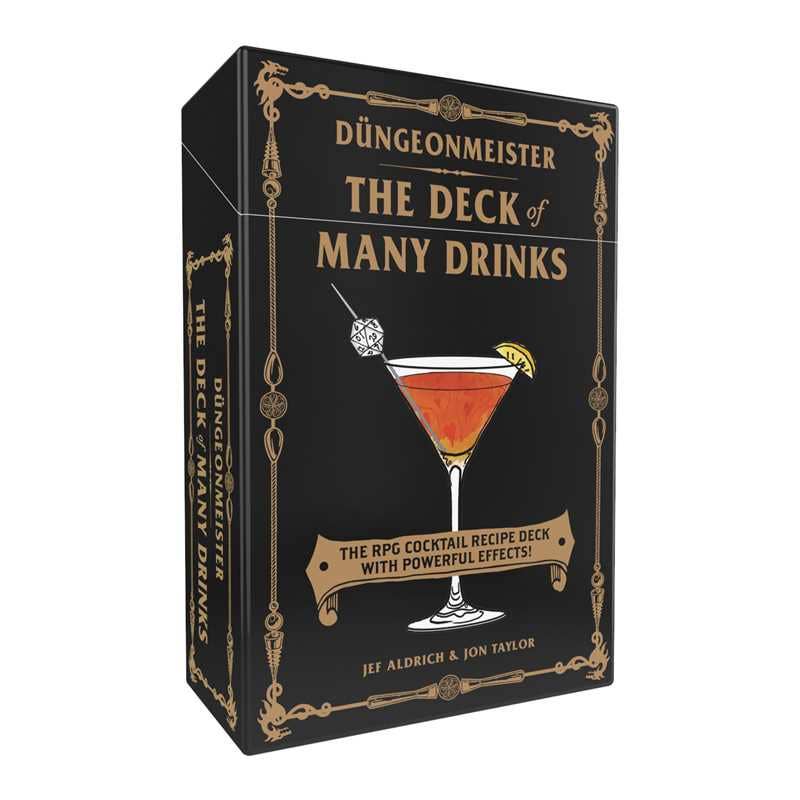 Düngeonmeister: The Deck of Many Drinks by Jef Aldrich: Flashcards; 50 pages / English