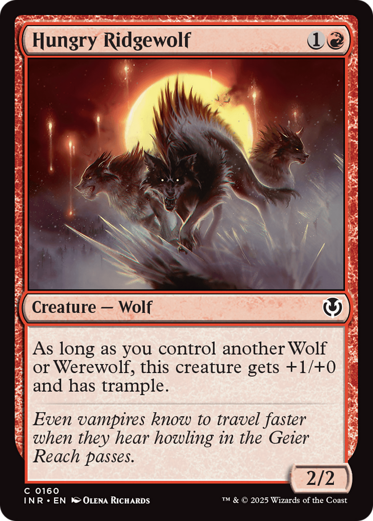 Hungry Ridgewolf [Innistrad Remastered]