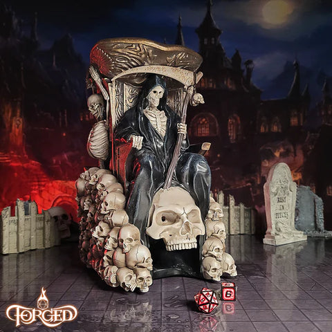 Grim Throne Resin Dice Tower