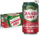 Canada Dry Cherry Gingerale Fruit Splash 12oz