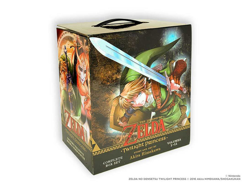 Legend of Zelda: Twilight Princess Complete Box Set by Akira  Himekawa: Paperback; 2040 pages / English