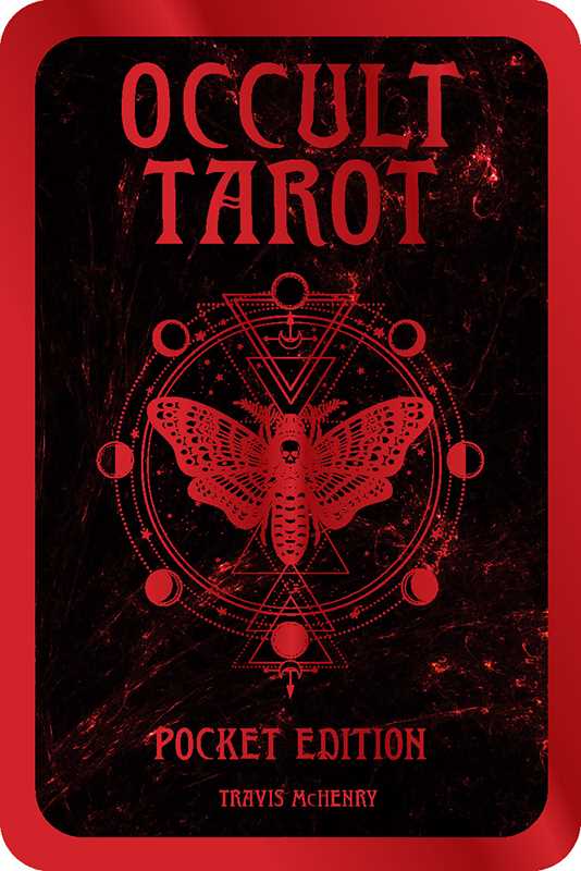 Occult Tarot Pocket Edition by Travis McHenry: Flashcards; 112 pages / English