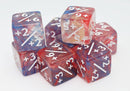 +1/+1 Primary Colored Marble Counters for Magic - Set of 8