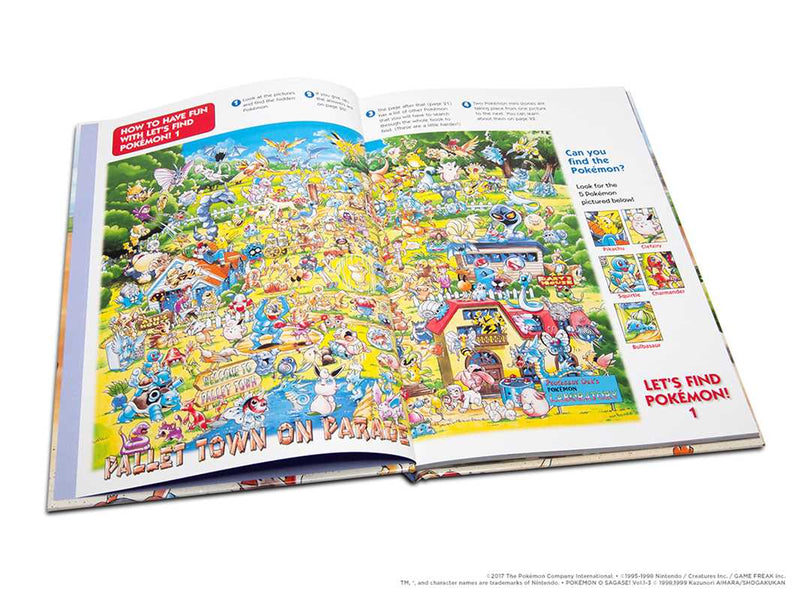 Let's Find Pokémon! Special Complete Edition (2nd edition) by: Hardcover; 88 pages / English