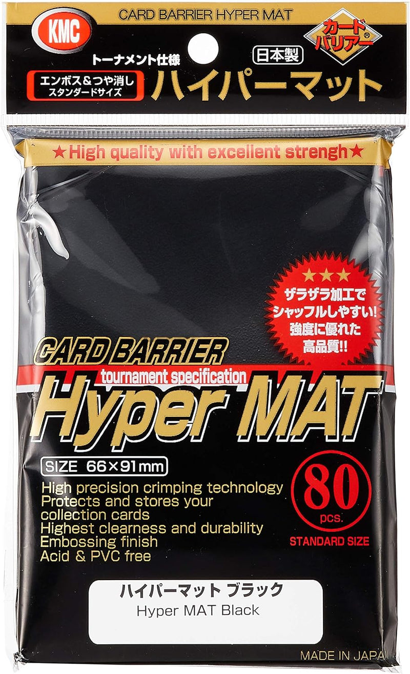 KCM Hyper Mat Standard - Black (80ct)