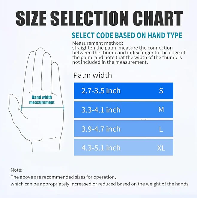 Blue Nitrile Exam Gloves, 4 Mil Latex-Free, 100 Pcs : XL
