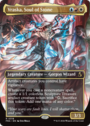 Vraska, Soul of Stone (Borderless) [Reality Fracture]