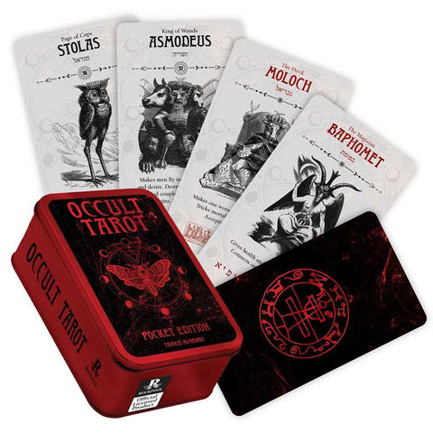 Occult Tarot Pocket Edition by Travis McHenry: Flashcards; 112 pages / English