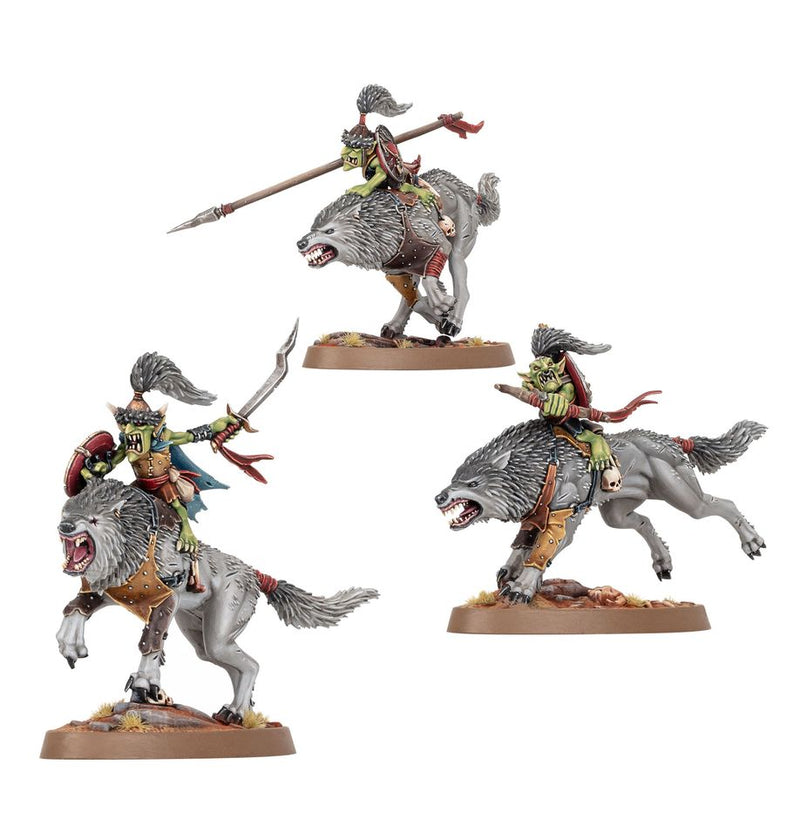 Gloomspite Gitz - Snarlboss & Wolfgit Retinue
