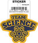 Tobe Fonseca Team Science Atom Die Cut 3" Vinyl Sticker