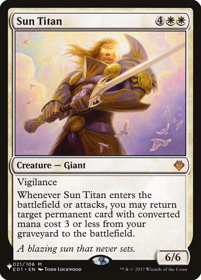 Sun Titan [The List]