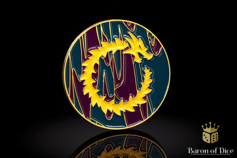 40mm Objective Coins - Infinity Dragon
