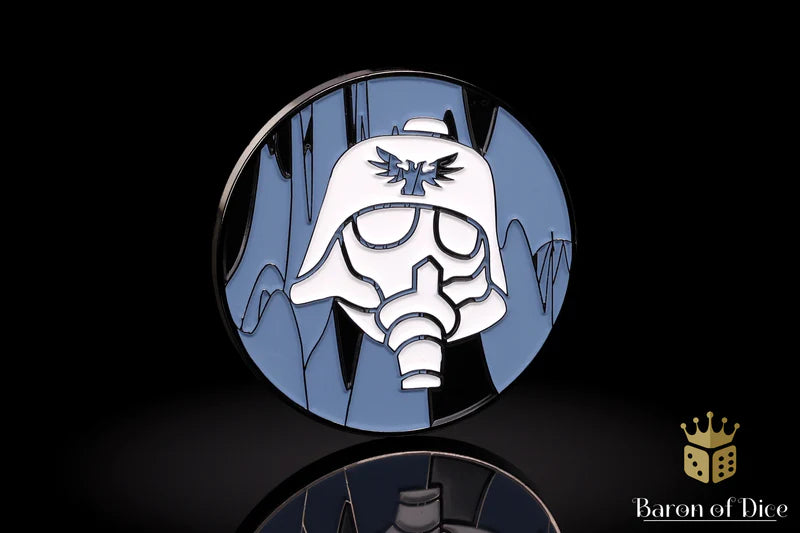 40mm Objective Coins - Helmet