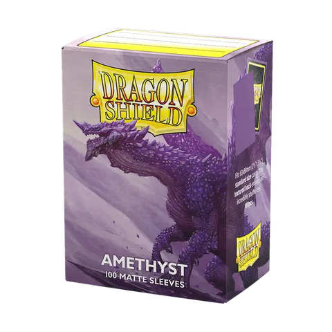 Dragon Shield 100ct Matte Deck Sleeves - Amethyst