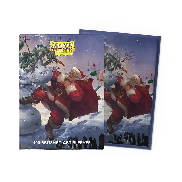 DRAGON SHIELD SLEEVES: BRUSHED X-MAS 2025