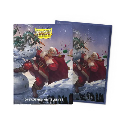 DRAGON SHIELD SLEEVES: BRUSHED X-MAS 2025