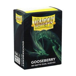 Dragon Shield - 100ct Box Dual Matte - Gooseberry
