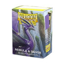 Dragon Shield Sleeves: Standard Matte Dual - Nebula & Silver 100CT