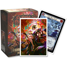 Dragon Shield Sleeves: Standard Matte Art Flesh and Blood - Nuu with Promo 100CT