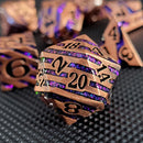 Banded Alchemist Joy Metal RPG Dice Set of 7