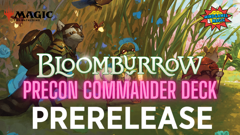 Bloomburrow SUNDAY PRE-CON COMMANDER DECK Prerelase Tournament