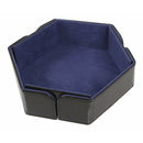 Hex Magnetic Folding Dice Tray - Blue
