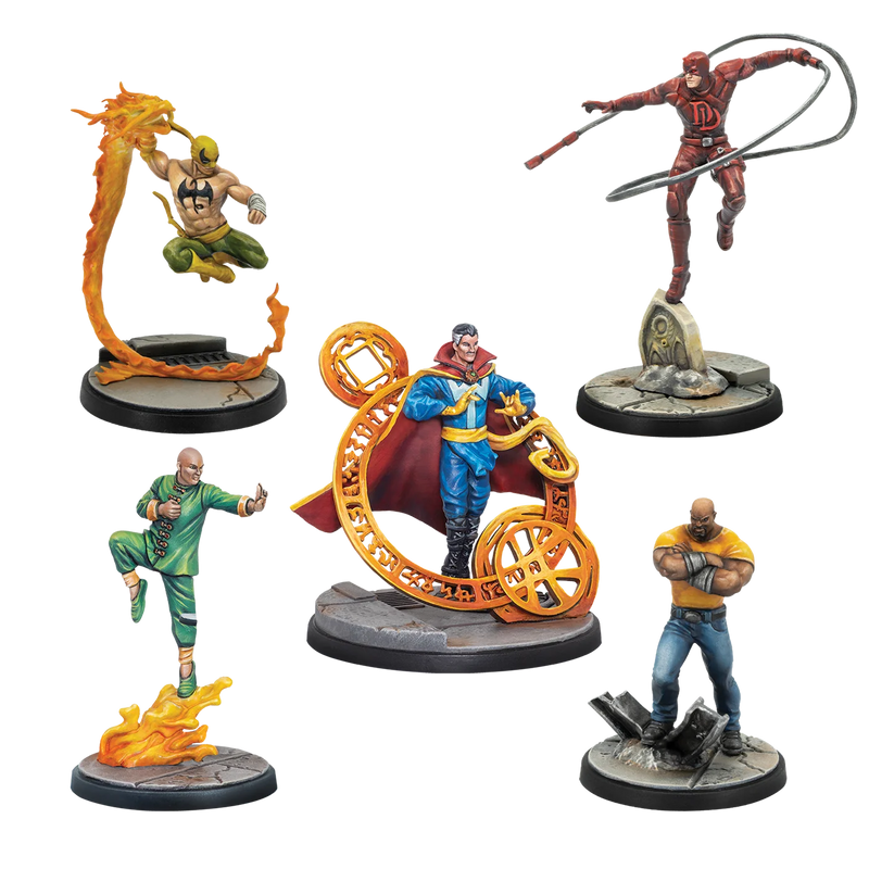 Marvel: Crisis Protocol - Defenders Affiliaion Pack