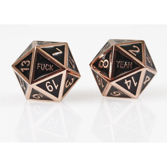 Curse Copper Set of 2 Metal Dice