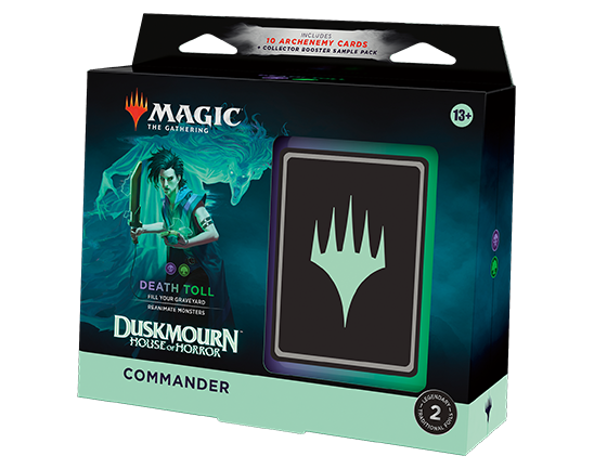 Duskmourn Commander Deck - Death Toll (Black/Green) Duskmourn Commander Deck - Death Toll (Black/Green)