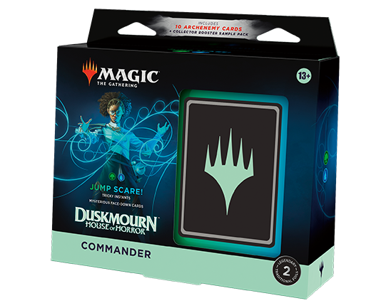 blue commander deck mtg Duskmourn Commander Deck