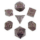 Dark Cortex Set of 7 Metal Dice
