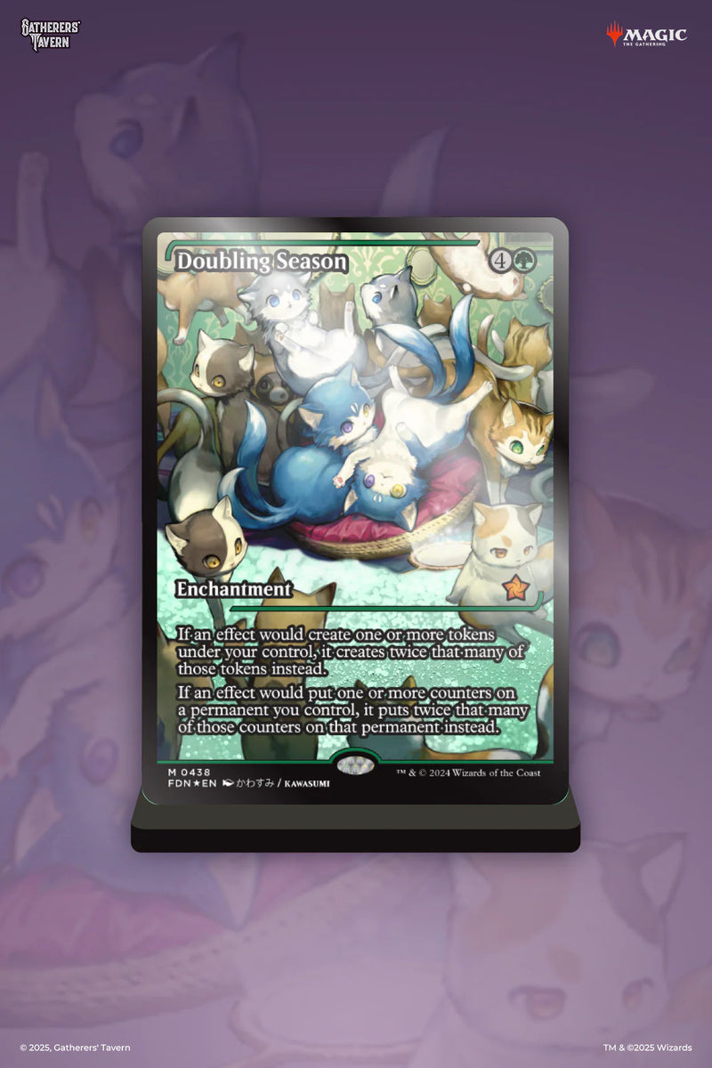 MTG Acrylic Slab Standee: Doubling Season
