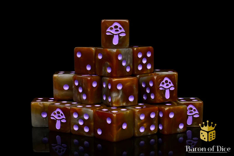 Shroom Dice - Purple