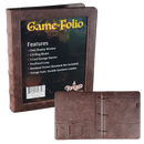 Game-Folio RPG Binder and Character Journal - Brown