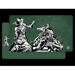 Heavy Play ETB Playmat Art Masters Beast Within by Phile Stone