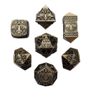 Nahuatl's Chance Bronzer Metal RPG Dice Set of 7