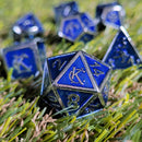 Royal Reign Kansas City Metal RPG Dice Set