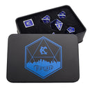 Royal Reign Kansas City Metal RPG Dice Set