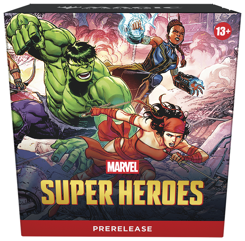 MAGIC THE GATHERING: MSH MARVEL SUPER HEROES PRERELEASE KIT (NO TICKET)