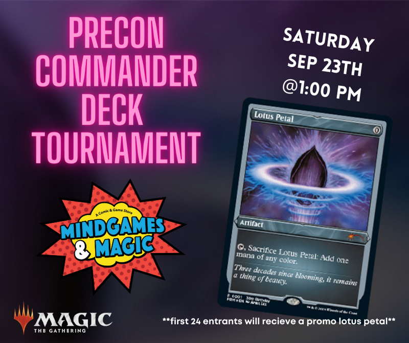 Precon Commander Tournament Ticket