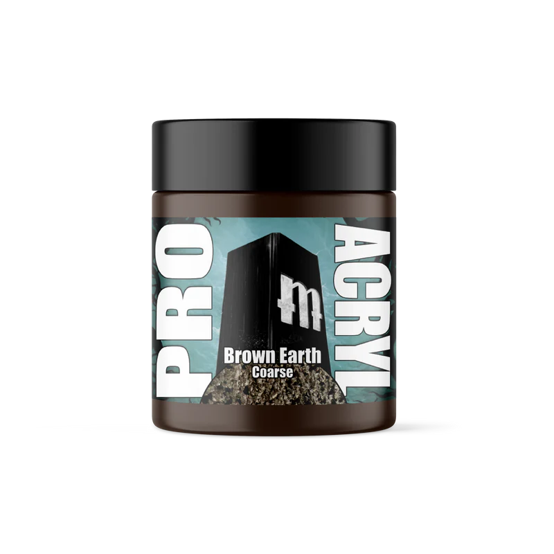 Pro Acryl Basing Textures - Brown Earth - COARSE 120ml