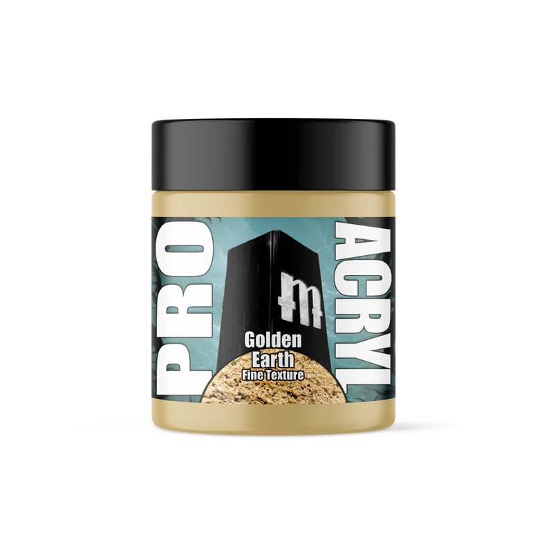 Pro Acryl Basing Textures - Golden Earth - FINE 120ml